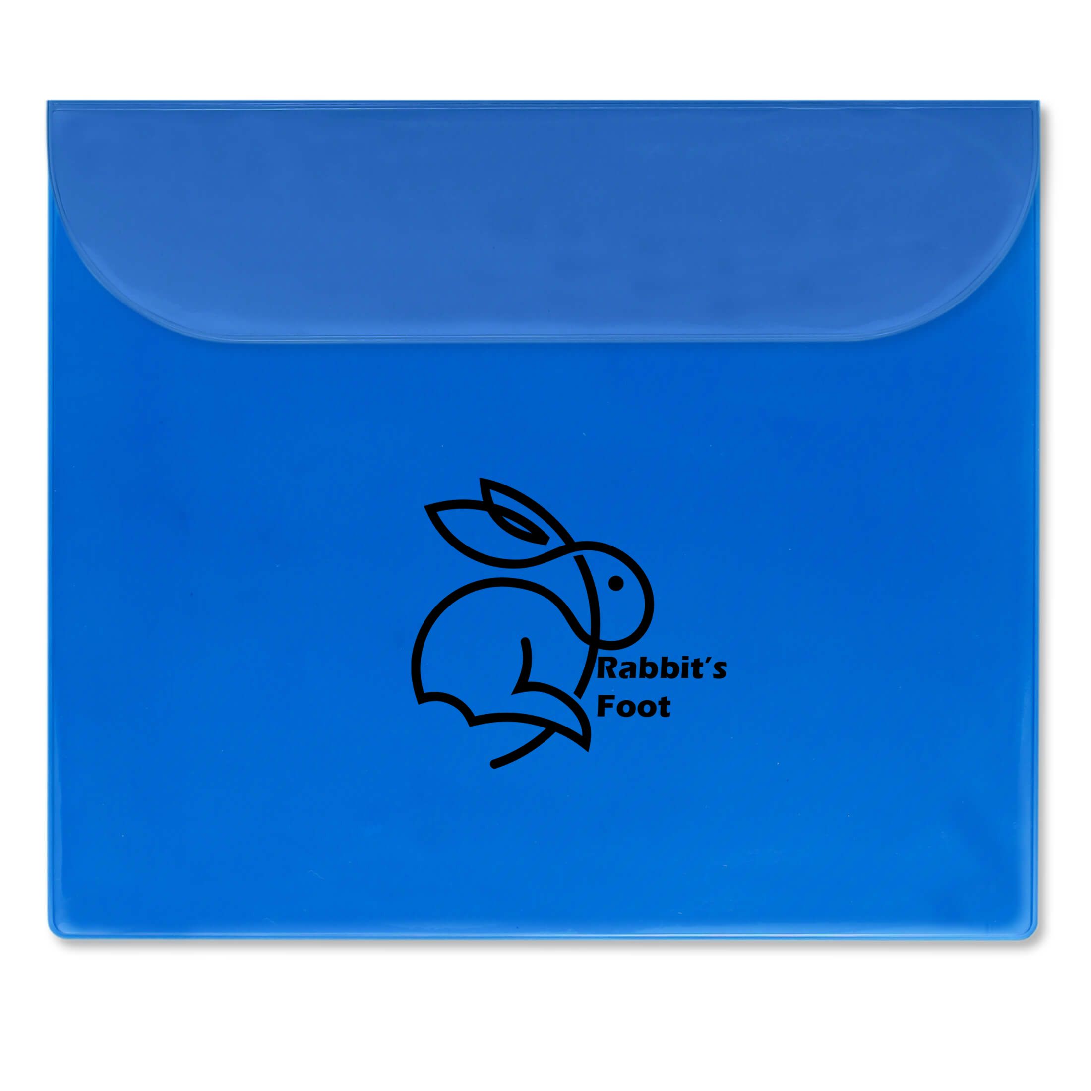 Translucent Dark Blue Imprinted